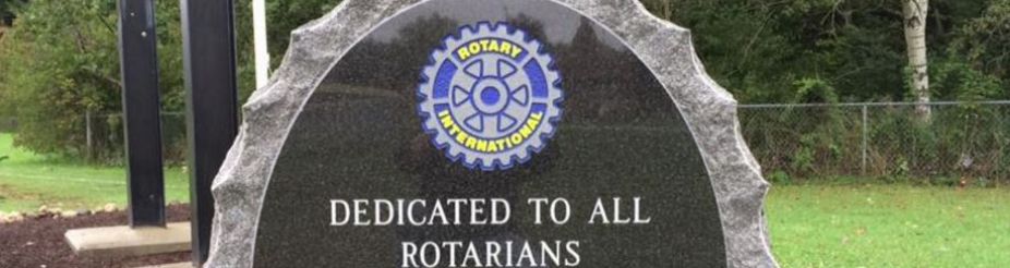 Rotary Memorial Stone at Benzinger Park